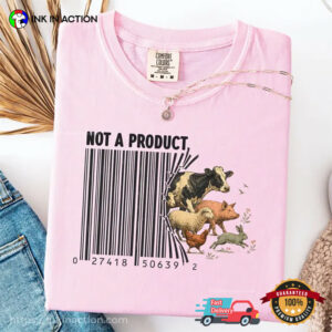 Animal Not A Product, Ethical Vegan Gift Comfort Colors Shirt