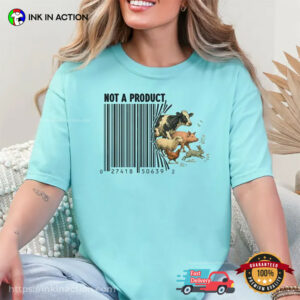 Animal Not A Product, Ethical Vegan Gift Comfort Colors Shirt