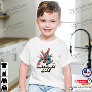 Birthday Boy Spider-Man Classic Shirt