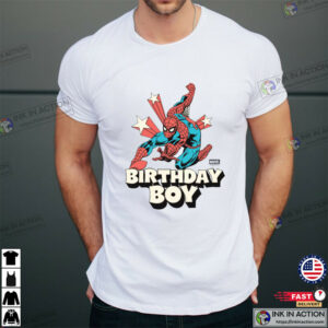 Birthday Boy Spider-Man Classic Shirt