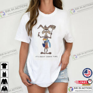 Coyote Road Runner Warner Brothers Cartoon Comfort Colors Shirt