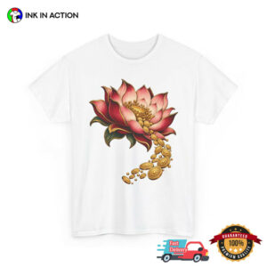 Diwali Lotus Gold Coins Shirt