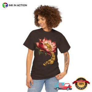Diwali Lotus Gold Coins Shirt