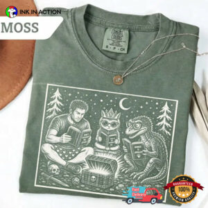 Dungeon Crawler Carl Fantasy Book Lover Comfort Colors Shirt 2 InkInAction.com