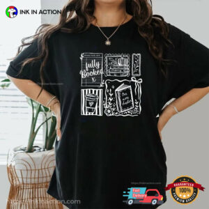 Fully Booked Bookish Stamps Comfort Colors Shirt Fully Booked Bookish Stamps Comfort Colors Shirt