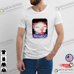 Funny Benadryl Zazu Cat Shirt