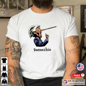 Funny Donocchio Donald Trump Pinocchio Shirt