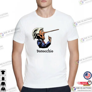 Funny Donocchio Donald Trump Pinocchio Shirt