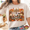 Happy Thanksgiving, Cartoon Snoopy Thanksgiving Comfort Colors Shirt