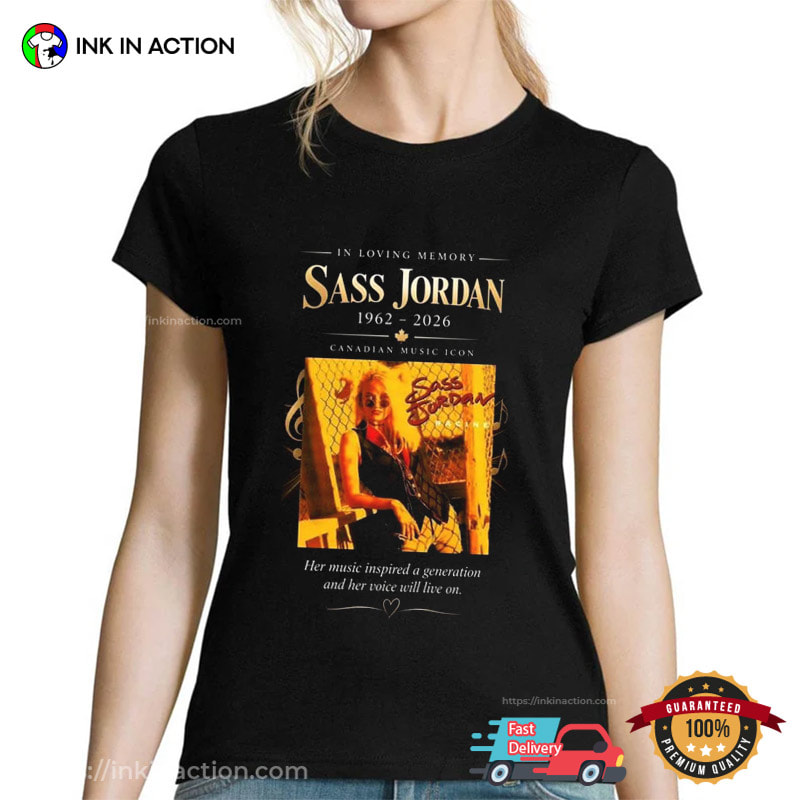 Her Voice Will Live On Sass Jordan RIP Shirt Her Voice Will Live On Sass Jordan RIP Shirt