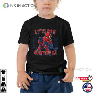 It’s My Birthday Spider-Man Birthday Shirt