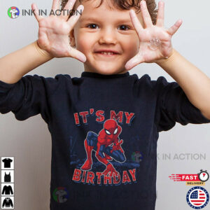 It’s My Birthday Spider-Man Birthday Shirt
