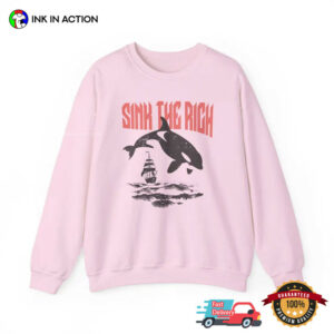 Killer Whale Sink the Rich Shirt 1 InkInAction.com