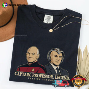 Legend Patrick Stewart Rest In Peace Comfort Colors Shirt