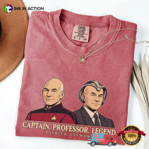 Legend Patrick Stewart Rest In Peace Comfort Colors Shirt