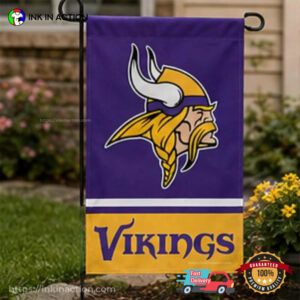 Minnesota Vikings NFL Team Garden Flag