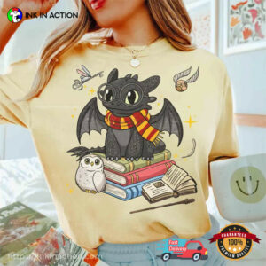 Night Fury Toothless Wizard Harry Potter Comfort Colors Shirt Night Fury Toothless Wizard Harry Potter Comfort Colors Shirt