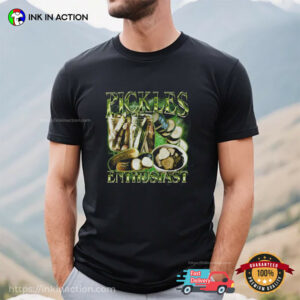 Pickle Enthusiast Funny Pickle Lover Gift Shirt