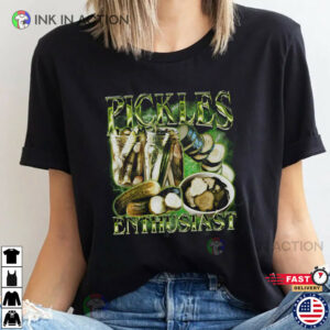 Pickle Enthusiast Funny Pickle Lover Gift Shirt 3 InkInAction.com