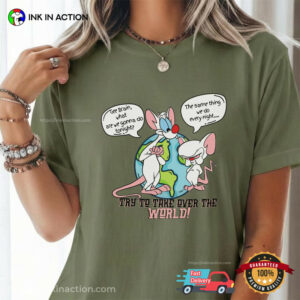Pinky And The Brain Animaniacs Cartoon Shirt