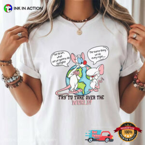 Pinky And The Brain Animaniacs Cartoon Shirt