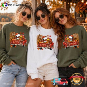 Pumpkin Patch Fall Snoopy Thanksgiving Shirt