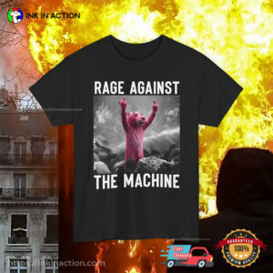 Rage Against The Machine, Pink Panther French Protest Shirt