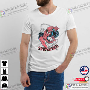 Retro Vintage Spider Man Peter Parker Original Shirt 1 InkInAction.com