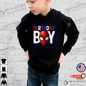 Spider-Man Birthday Boy Graphic Shirt