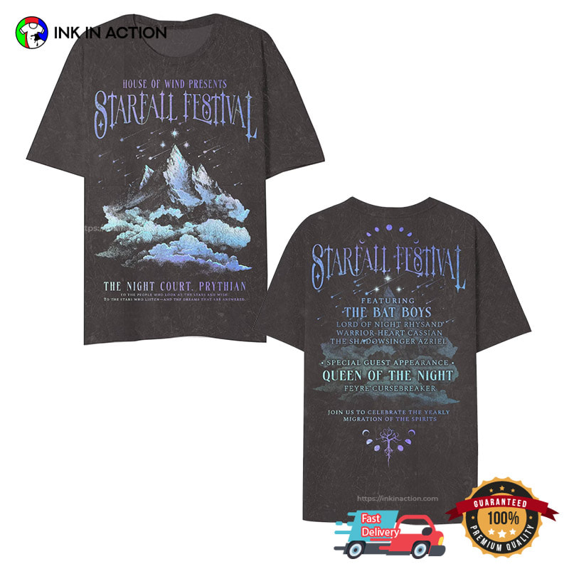 Starfall Festival House Of Wind ACOTAR Comfort Colors Shirt Starfall Festival House Of Wind ACOTAR Comfort Colors Shirt