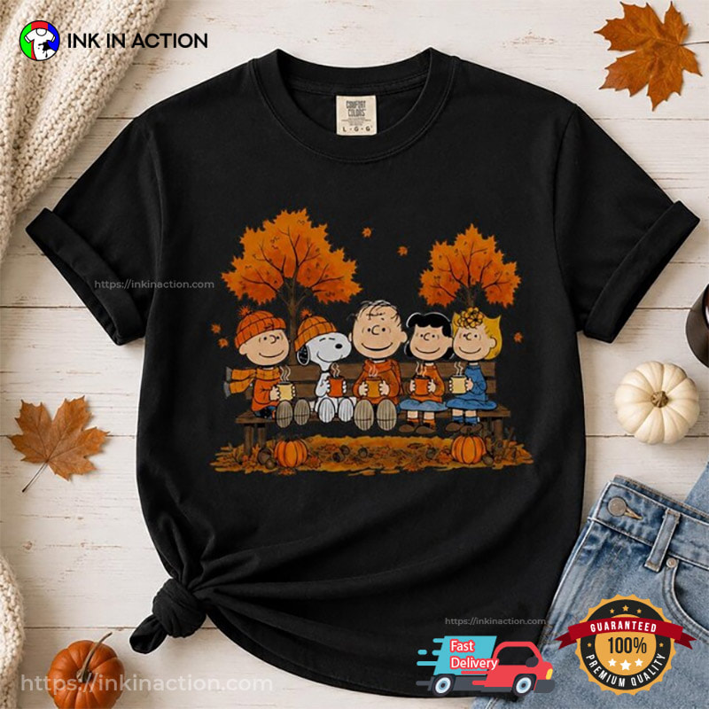 Thanksgiving Fall Snoopy And Friends Comfort Colors Shirt Thanksgiving Fall Snoopy And Friends Comfort Colors Shirt