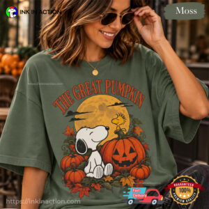 The Great Pumpkin Snoopy Thanksgiving Comfort Colors Shirt