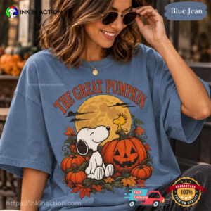 The Great Pumpkin Snoopy Thanksgiving Comfort Colors Shirt 3 InkInAction.com