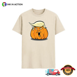 Trumpkin Trump Pumpkin Funny Shirt 3 InkInAction.com