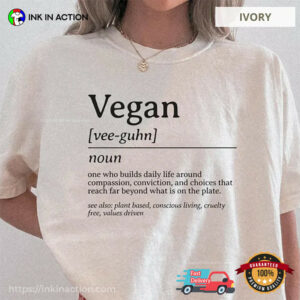 Vegan Definition Funny Plant Based Definition​ Comfort Colors Shirt