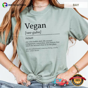 Vegan Definition Funny Plant Based Definition​ Comfort Colors Shirt