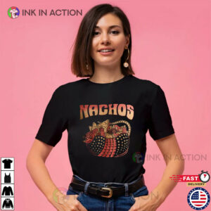 Vintage Pangolin Nachos Mexican Cheesy Food Shirt 3 InkInAction.com