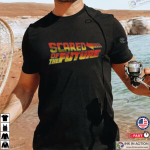 Vintage Scared Of The Future Parody Shirt