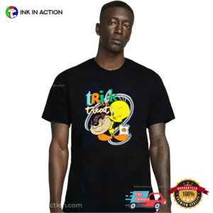 Vintage Tweety And Taz Halloween Looney Tunes Shirt