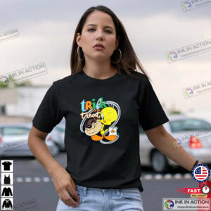 Vintage Tweety And Taz Halloween Looney Tunes Shirt 3 InkInAction.com