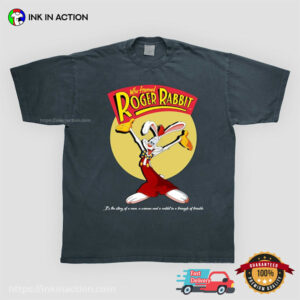 Vintage Who Farmed Roger Rabbit Cartoon Comfort Colors Shirt 2 InkInAction.com
