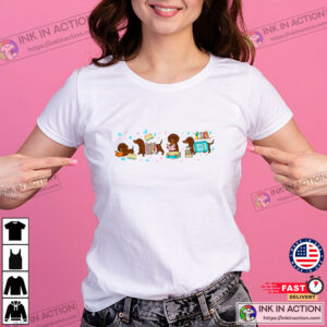 Weenie Dod Dachshund Bookish Shirt