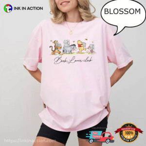 Winnie The Pooh Book Lover Club Comfort Colors Shirt Winnie The Pooh Book Lover Club Comfort Colors Shirt